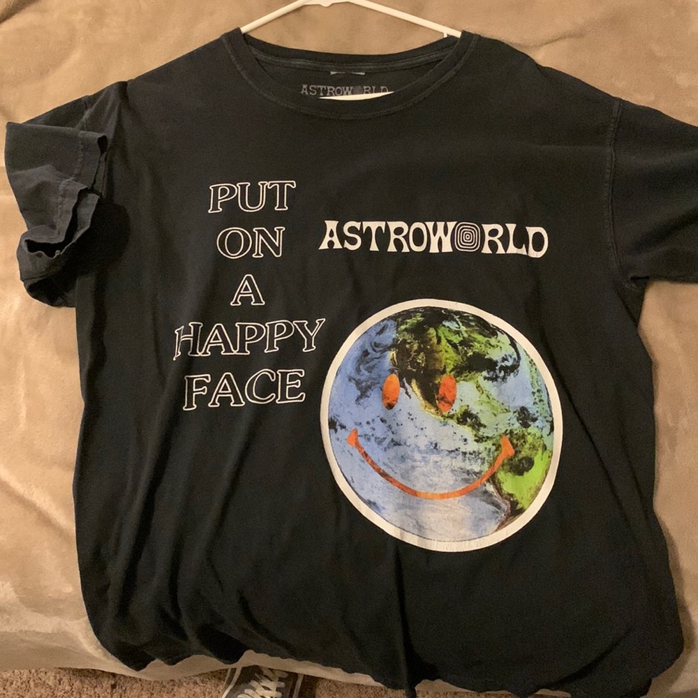 Travis Scott Astroworld Merch T-Shirt LIKE NEW